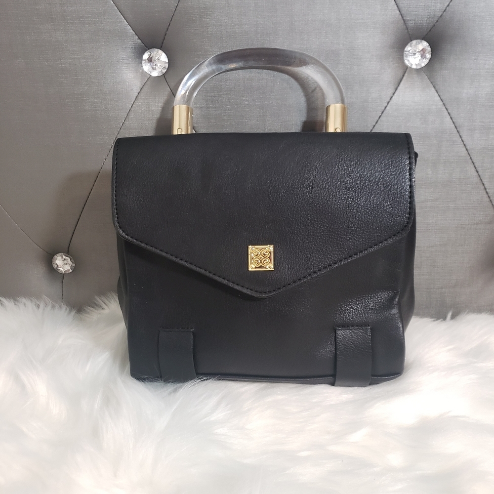 Gianni Bini black leather purse